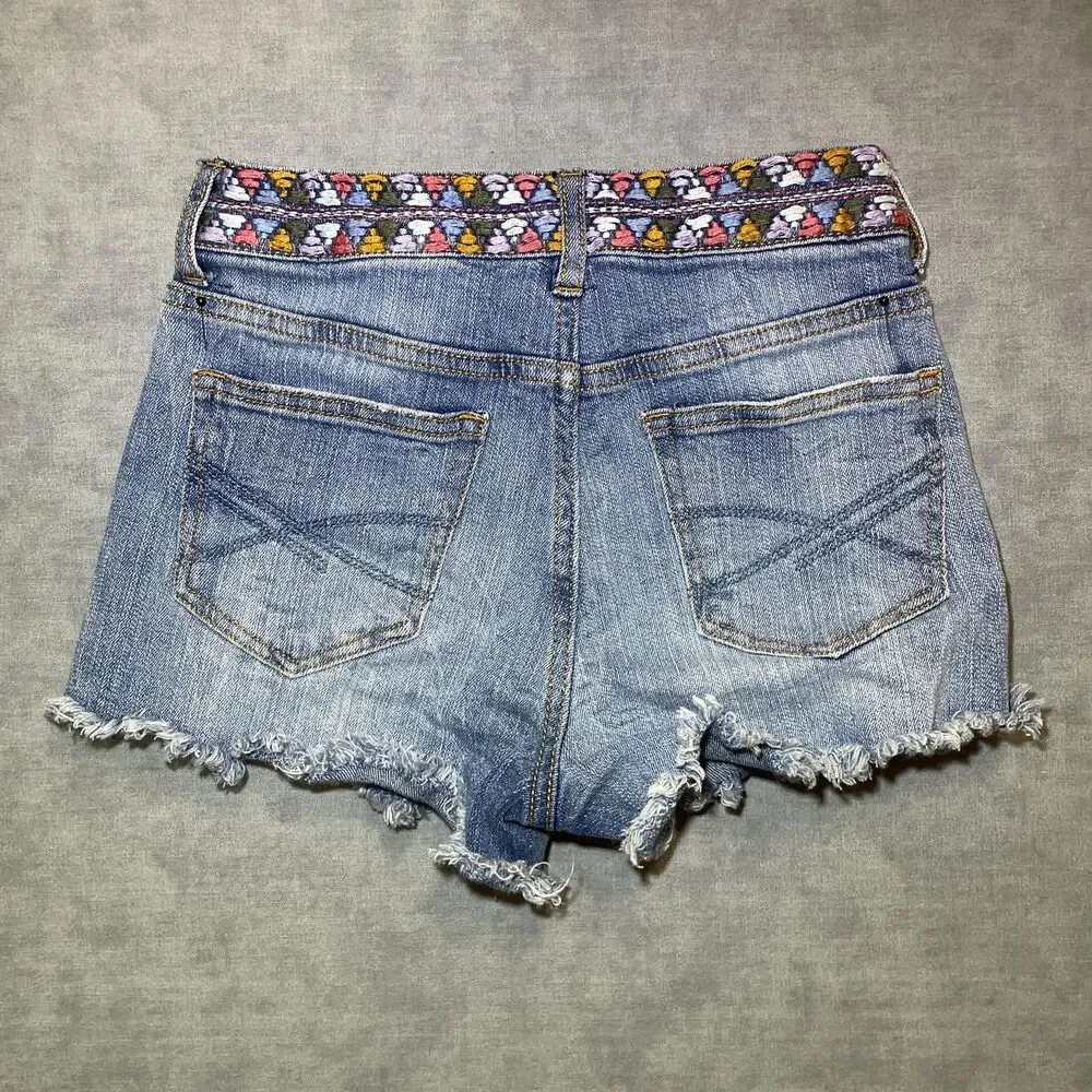 Aeropostale High-waisted denim shorts